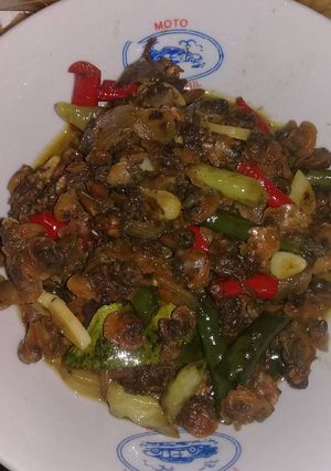 Foto resep Oseng kerang simpel