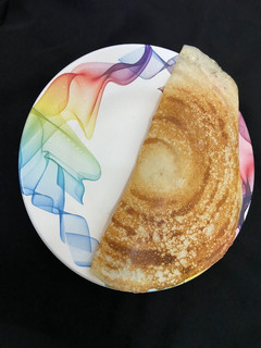 A picture of Kodo millet dosa / healthy dosa for kids.