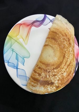 A picture of Kodo millet dosa / healthy dosa for kids.