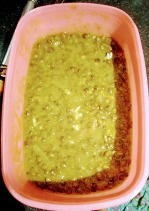 A picture of Masoor daal.