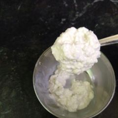 A picture of Homemade whip cream.