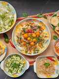 Banh Uot with Chicken and Offal