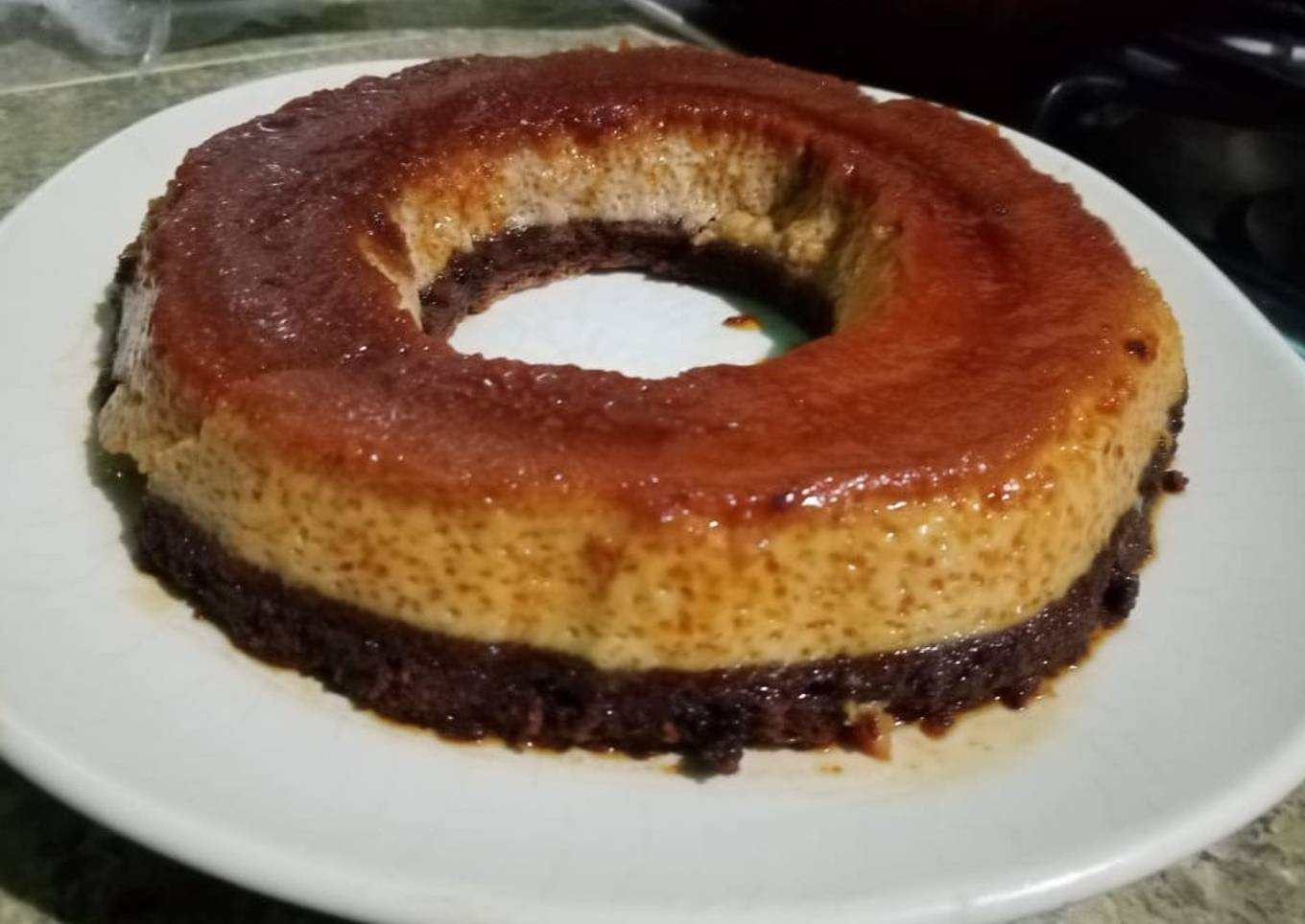 Pastel imposible / Chocoflan