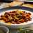 Tomates cherry asados con salsa de yogur griego