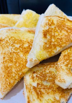 Foto resep Roti Bakar Cokelat Keju