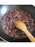 Risotto al radicchio e sottilette