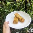 Bánh mì nướng cuộn chuối
