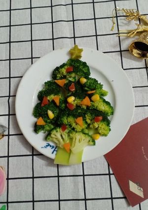 Hình của món Cây thông noel.