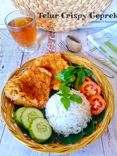 Foto resep Telur Crispy Geprek