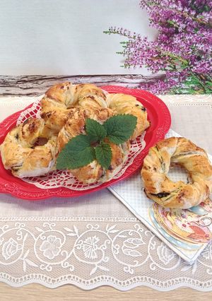 Túrós koszorú recept fotója