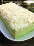 Bolu pandan keju kukus