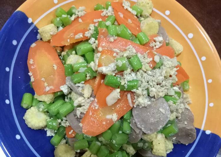 Resep Tumisan sayur ga ada nama 😆, Lezat Sekali