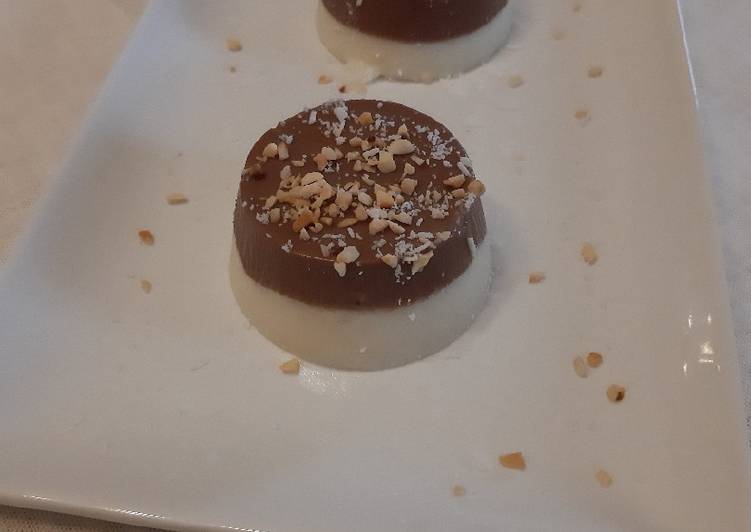 Budino cioccolato e cocco