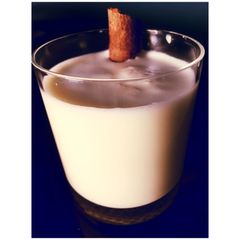 A picture of VeggNog Christmas Cocktail (vegetarian).