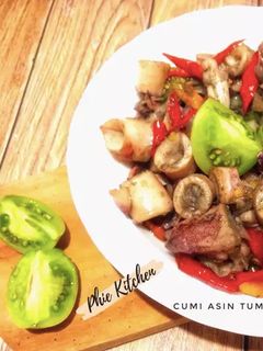 Foto resep Oseng cumi asin