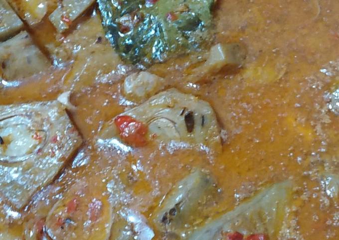 Resep Kluwih base genep yang Lezat