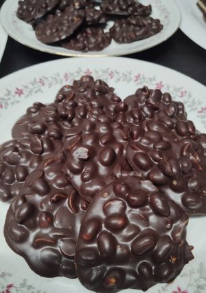 Una foto de Chocolate con maní
