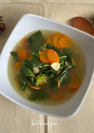 Foto resep Sayur Bening Bayam Wortel