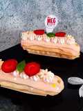 Glazing Cheese Eclair
