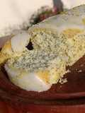 Budín de limón con semillas de amapola