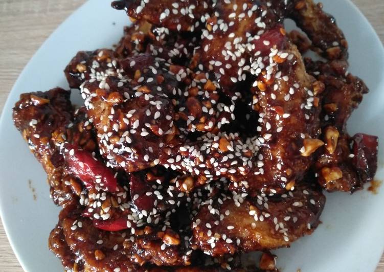 Bahan Dakgangjeong | Resep Membuat Dakgangjeong Yang Lezat