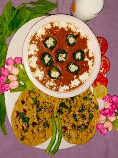 શામ સવેરા કોફ્તા સબ્જી વિથ વિટ બટર નાન રેસીપી મુખ્ય ફોટો