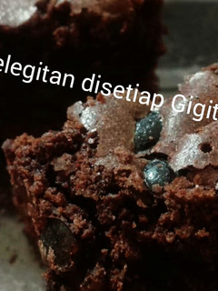 Foto resep Brownies Crunchy luar lembut dalam