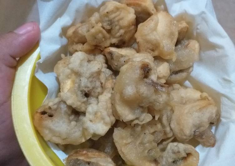 Resep 2020.9 Campignon Crispy Jamur Kancing Crispy 🍄🍄🍄 yang Menggugah Selera
