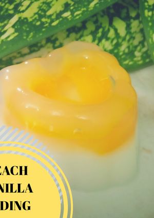 Foto resep Peach Vanilla Puding