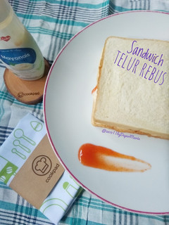 Foto resep 117. Sandwich Telur Rebus ala Dapur Marin 🤗