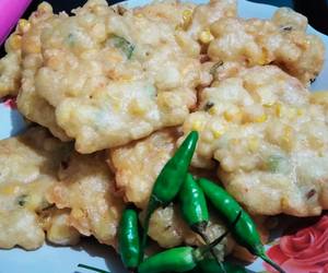 Resep Terbaik Bakwan jagung gorejag so easy Yummy Mantul