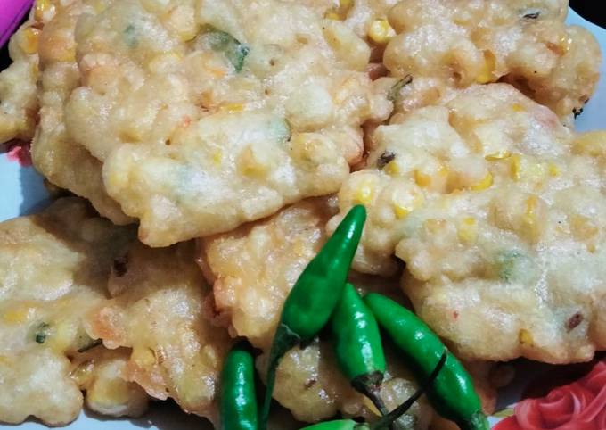 Standar Resep mudah membuat Bakwan jagung (gorejag) so easy  lezat