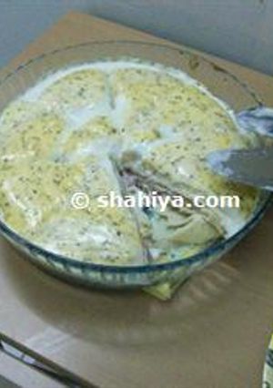 صورة لوصفة طريقة عمل تارت الكريب بالجبنة