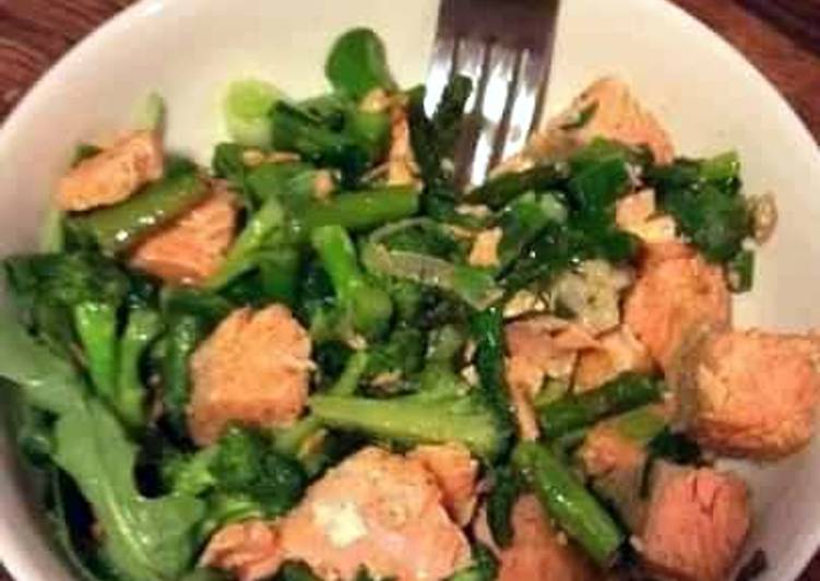 Recipe of Super Quick Homemade Salmon salad