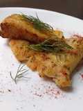 Corvina a la plancha sin aceite