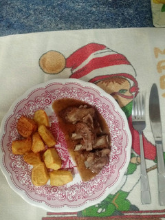 Una foto de Costillas al vino tinto