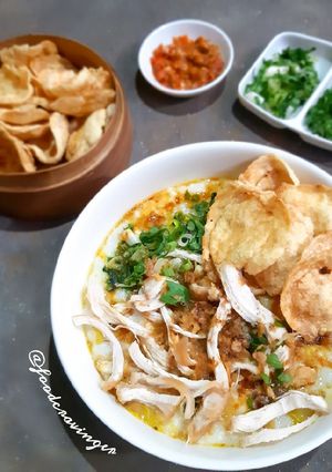 Foto resep Bubur Ayam Kuah Kuning