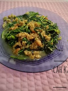 Foto resep Cah kangkung ebi
