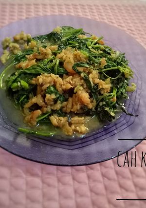 Foto resep Cah kangkung ebi