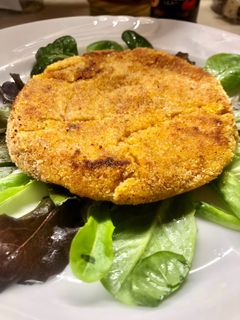 Foto di Burger di verdure e tonno