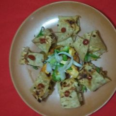 A picture of Paneer Frankie.