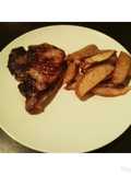 Chuleta con papas