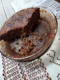 Budín integral de banana y coco, segunda versión
