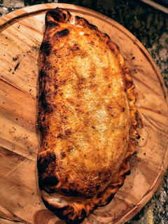 Una foto de Calzone fácil