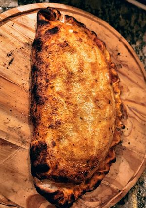 Una foto de Calzone fácil