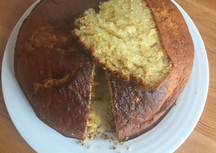 Bolo simples de Limão