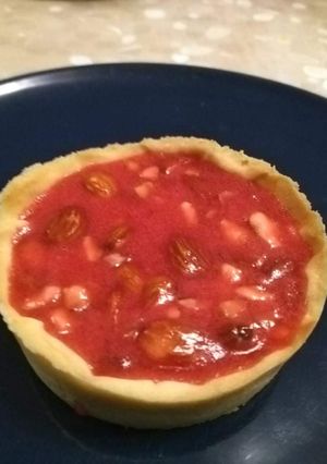 Une photo de Tartelette a la praline rose