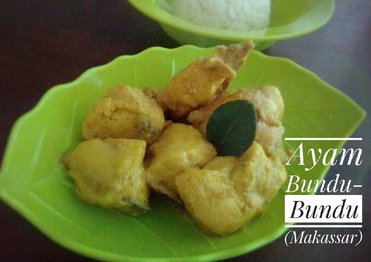Ayam Bundu-Bundu (Makassar)