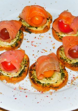 Une photo de Amuses bouches