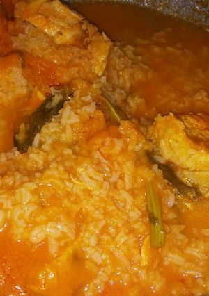 Una foto de Arroz con pollo